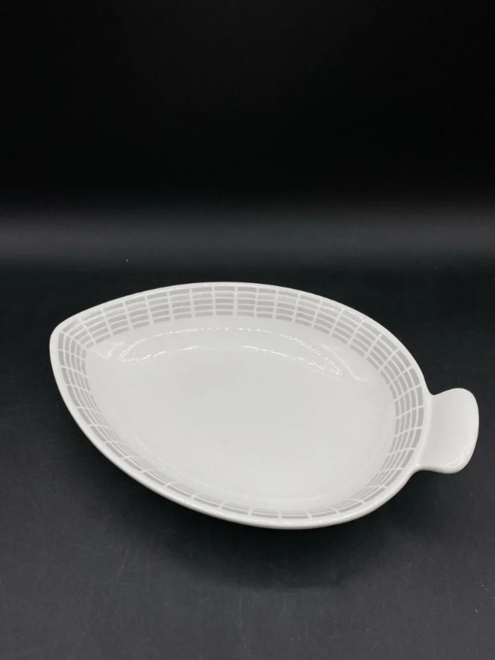 Rorstrand Persienne Pattern Teardrop Handle Bowl Dish Sweden Vintage